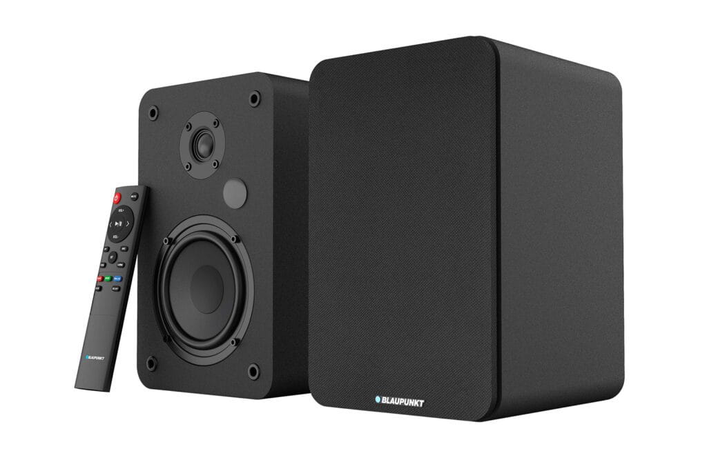 Aktívny regálový reproduktor Blaupunkt BS50BK 2 ks.